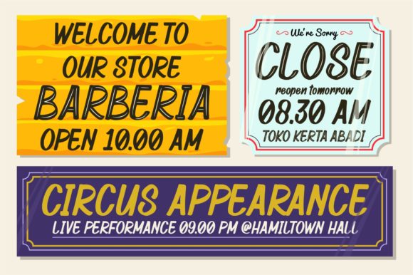 Retrosey Font PNG with transparent background - Preview 5