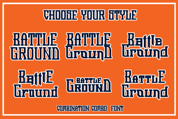 Battleground Font - Preview 1