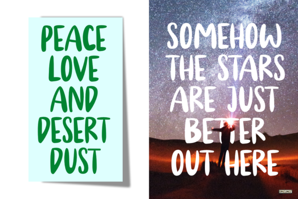Cold Desert Font - Preview 2