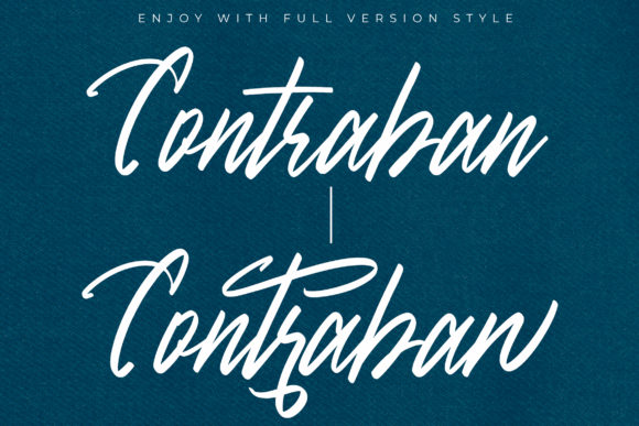 Contraban Font - Preview 3