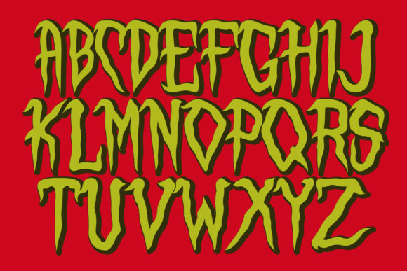 Counter Attack Font - Preview 1