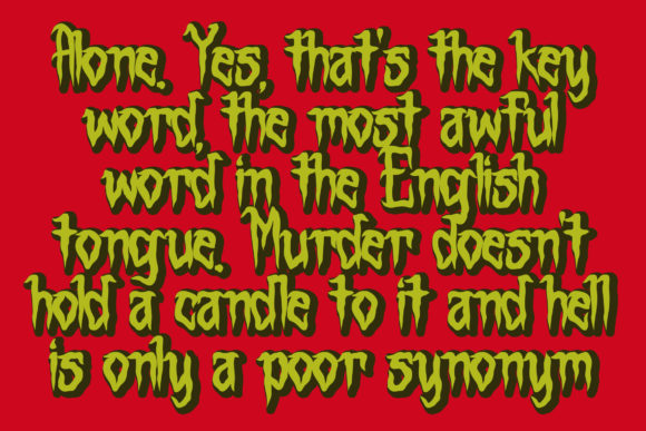 Counter Attack Font - Preview 4