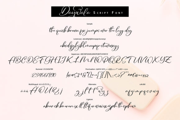 Daywala Font - Preview 4