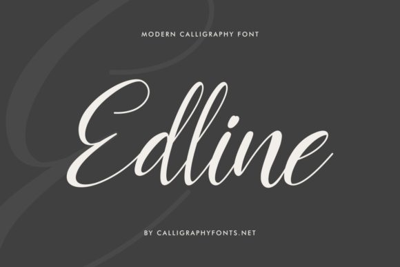 Edline Font - Preview 1