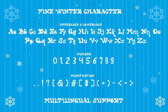 Fine Winter Font - Preview 4