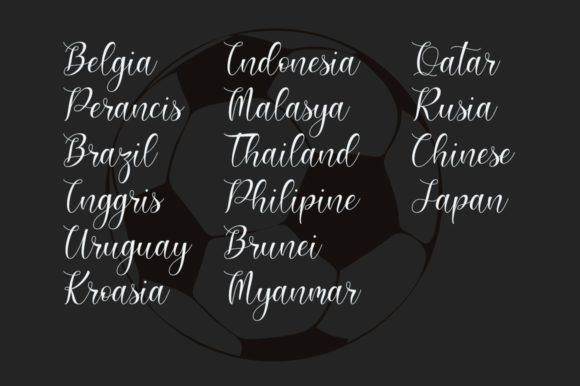 Gilbertho Font - Preview 1