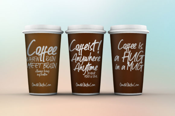 Gutters Butter Font PNG with transparent background - Preview 4