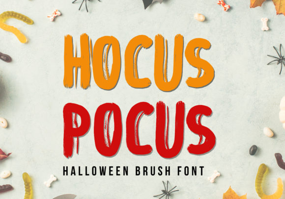 Hocus Focus Font PNG with transparent background - Preview 1