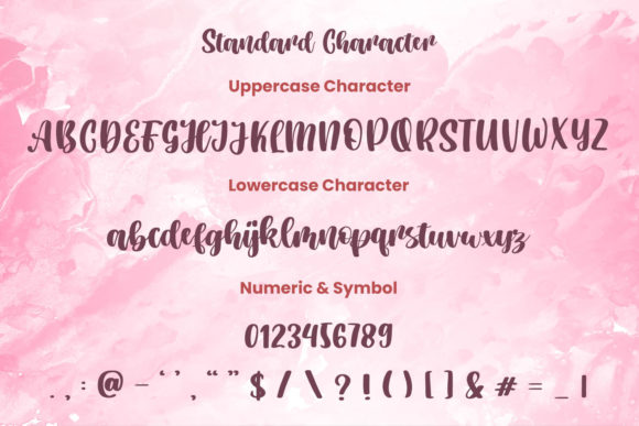 Jasmine Estella Font PNG with transparent background - Preview 3