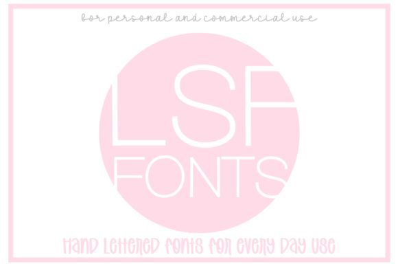 LSF Volume 4 Font PNG with transparent background - Preview 1