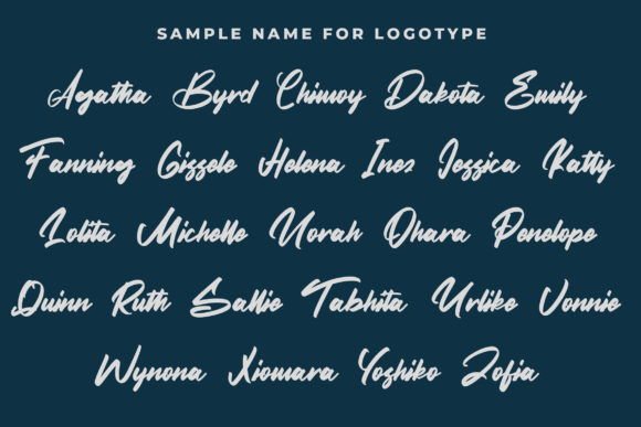 Lambreta Font PNG with transparent background - Preview 2