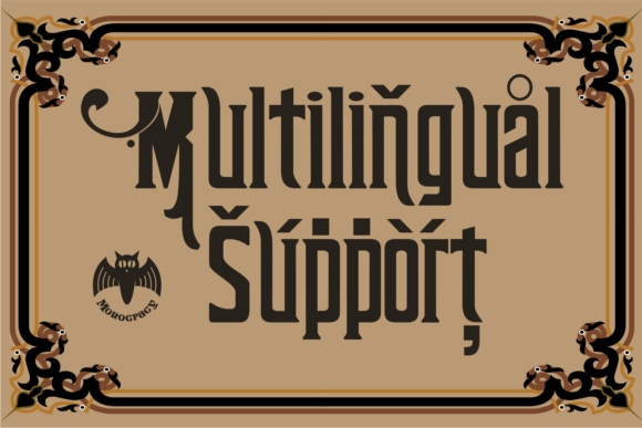 Renouveau Font PNG with transparent background - Preview 2