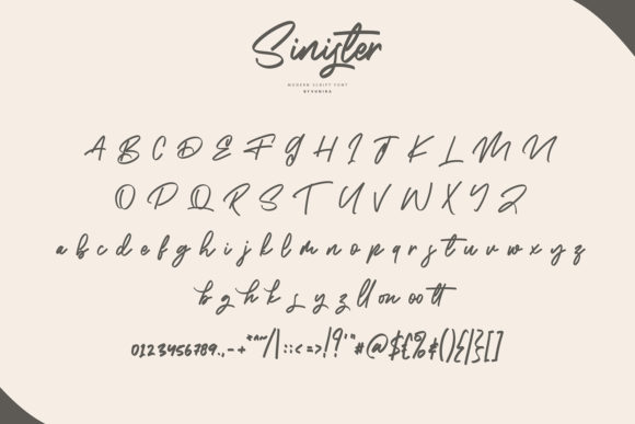 Sinister Font PNG with transparent background - Preview 5