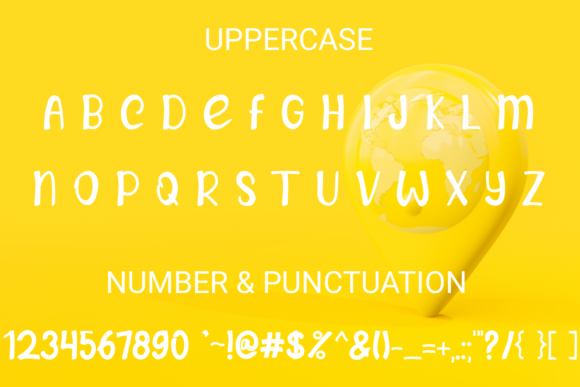 Smart Lazy Font PNG with transparent background - Preview 3