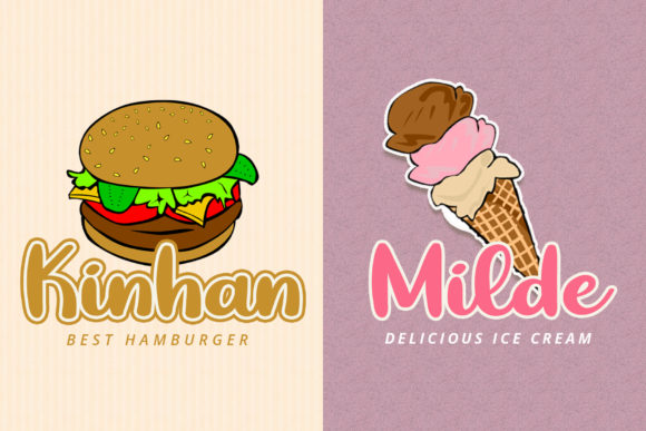 Smiling Rain Font PNG with transparent background - Preview 2