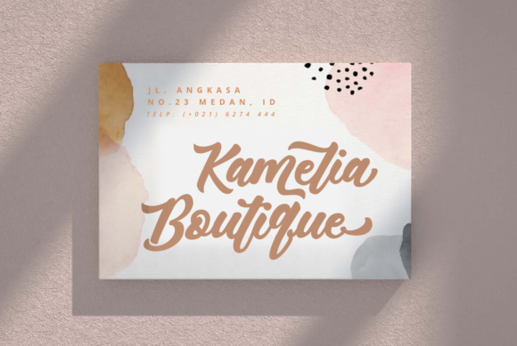 Adhellia Font - Preview 3
