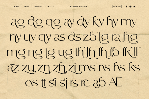 Allright Font - Preview 3