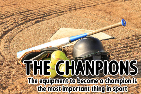 Baseball Font - Preview 5