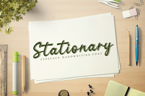 Beautiful Scenery Font - Preview 4