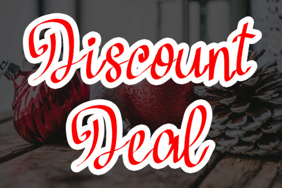 Big Sale Font - Preview 1