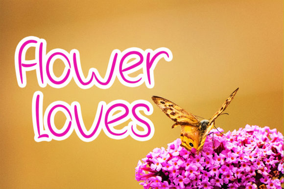 Butterfly Font - Preview 1