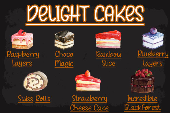 Choco Cakes Font - Preview 2