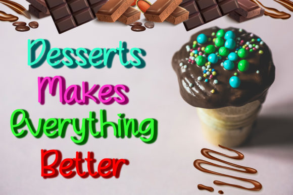 Choco Cakes Font - Preview 3