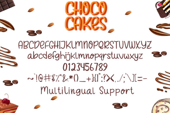 Choco Cakes Font - Preview 5