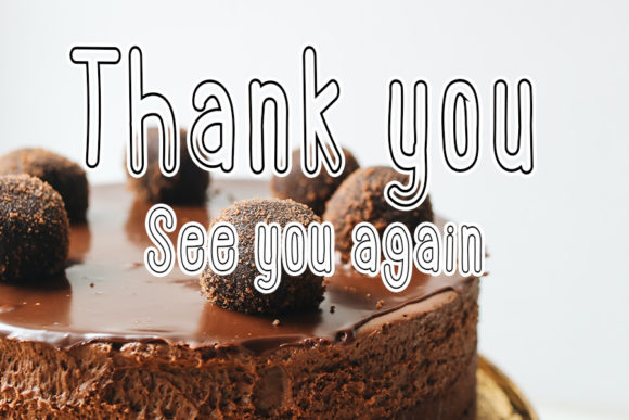Chocolate Font - Preview 4