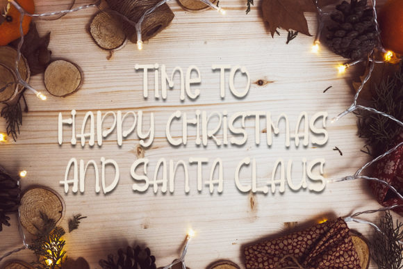 Christmas Deer Font - Preview 4