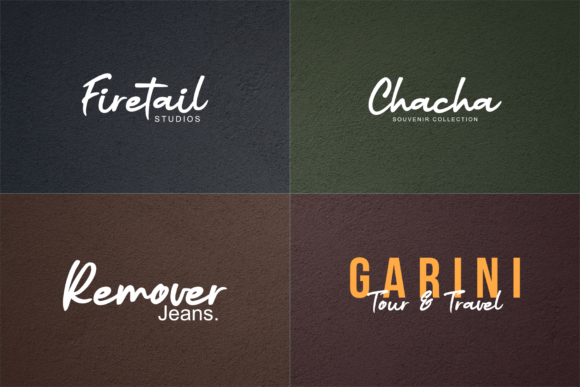 Common Rejection Font PNG with transparent background - Preview 1