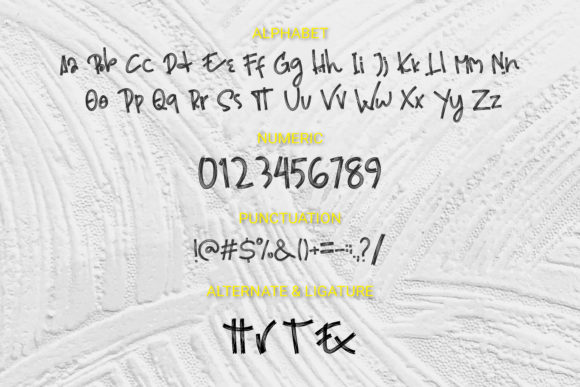 Existancy Font - Preview 1