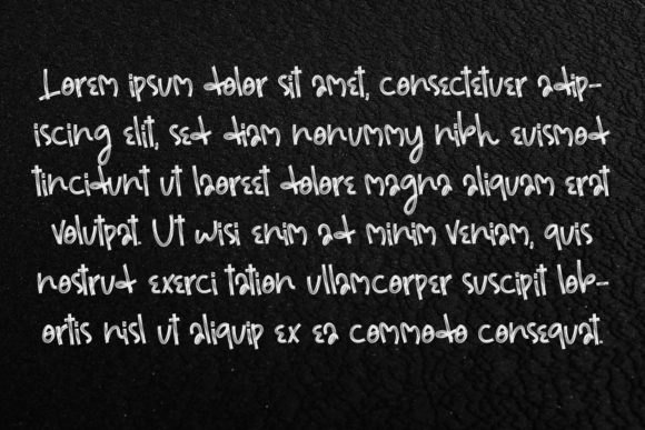 Existancy Font - Preview 3