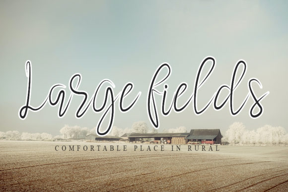 Farmhouse Font - Preview 1
