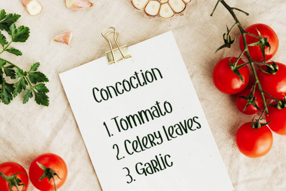 Fruit Beautiful Font - Preview 4