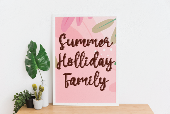 Hello Holliday Font - Preview 2