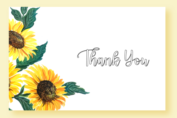 Hello Sunflower Font - Preview 4