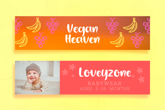 Lemon Brownies Font PNG with transparent background - Preview 6