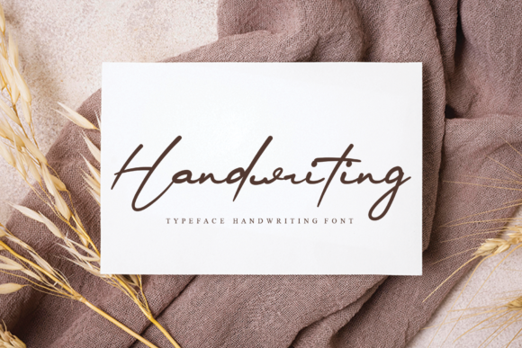 Mellinda Handmade Font PNG with transparent background - Preview 2