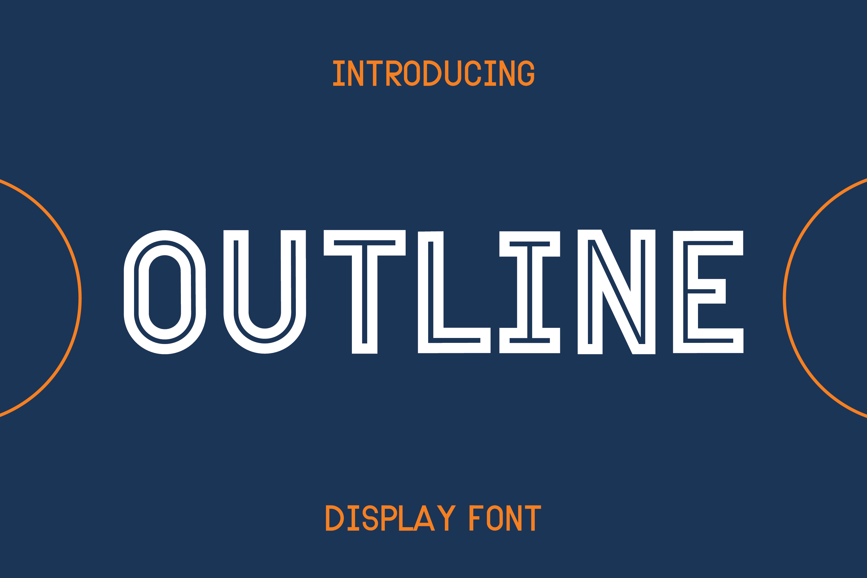 Outline Font by Pila Studio preview