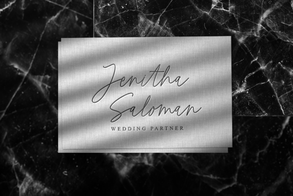 Photomark Signature Font PNG with transparent background - Preview 4