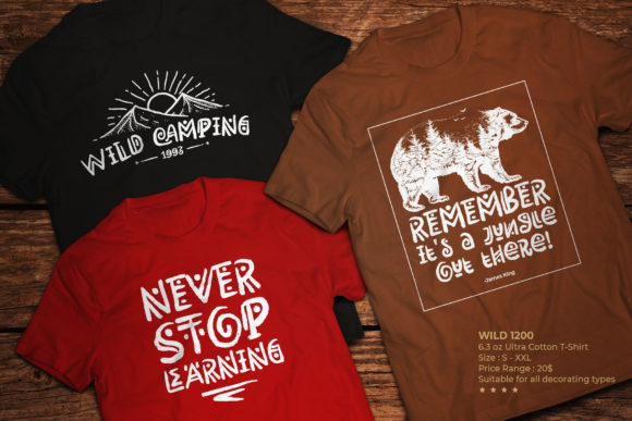 Rimba Andalas Font font preview - 6