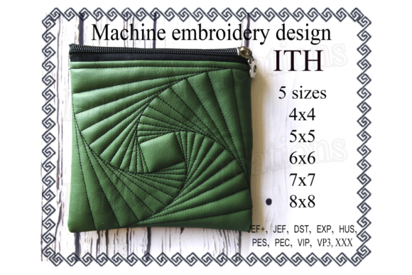 Zippered Bag - in the Hoop