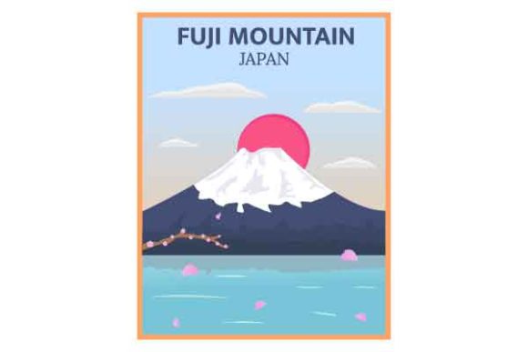 Retro and Vintage Travel Poster Grafik Druck-Vorlagen Von abelpratama