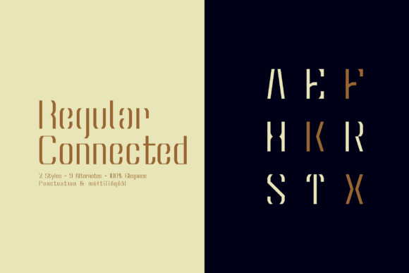 Hourglass Font - Preview 3