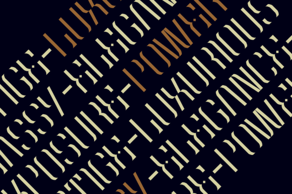Hourglass Font - Preview 4