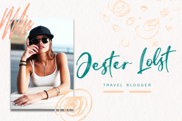 Just Lovely Font PNG with transparent background - Preview 2