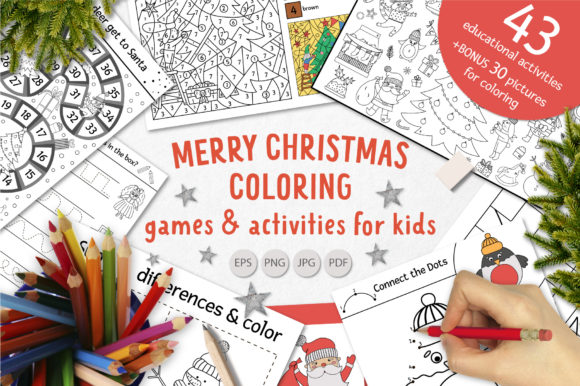 Merry Christmas Coloring Games