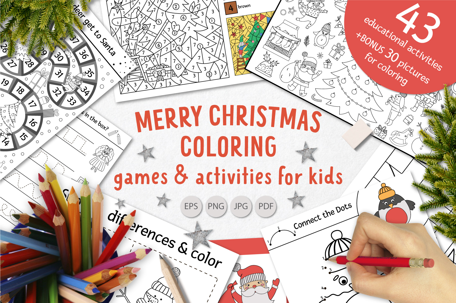 Merry Christmas Coloring Games