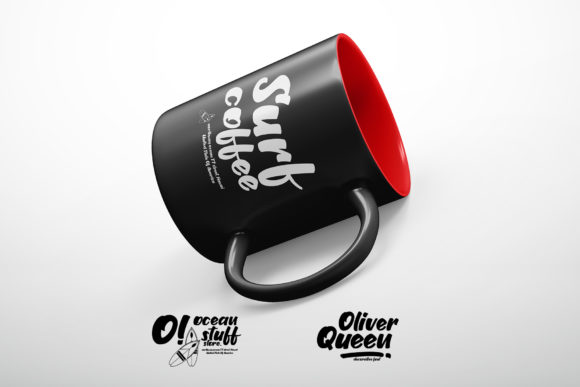 Oliver Queen Font PNG with transparent background - Preview 4